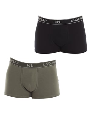 Pack-2 Ademende stoffen boxers met anatomische voorkant KL2014 heren