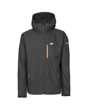 Trespass - Heren Desmond TP75 Softshell Jas (Zwart)
