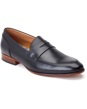 Base London Bruno Leren Heren Zwart