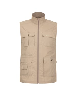 Mountain Warehouse Heren Trek II Gilet (Beige)