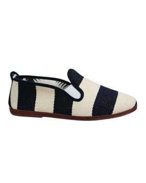Flossy Style Amara Heren Navy/Crème Plimsolls