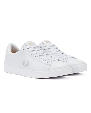 Fred Perry Spencer Leren Heren Trainers