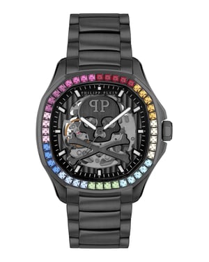 Philipp Plein $keleton $pectre Heren Horloge Zwart PWRAA0823