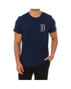 Heren T-shirt met korte mouwen en ronde hals BKK1MTS05