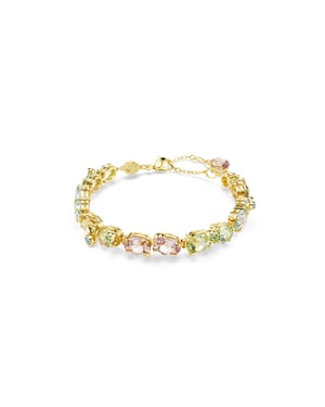 Swarovski 'Gema' Dames Gouden Vergulde Metaal Armband - Goud 5705808