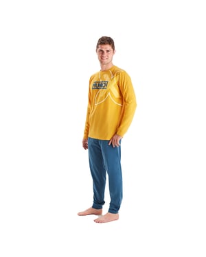 Winterpyjama lange mouw ronde hals MU1 heren