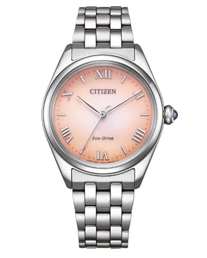 Citizen L Serie Dames Zilveren Horloge EM1140-80X