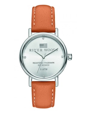 River Woods Arkansas dameshorloge Bruin RW340038