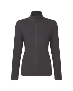 Premier Dames/Dames Recyclight Full Zip Fleecejack (Donkergrijs)