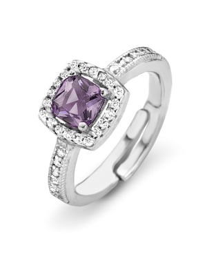 Orphelia Dames 925 Sterling Zilveren Ring - Zilver ZR-7199/LA