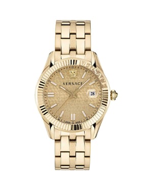 Versace VE3K00522 Greca Time herenhorloge in champagne