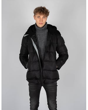 Xagon Man jas Samir Mannen zwart