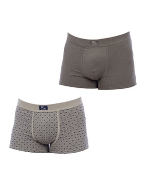 Pack-2 Boxers ademende stof KLB2 heren