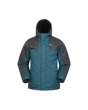 Mountain Warehouse Heren Dusk III Ski jas (Benzine/Zwart)