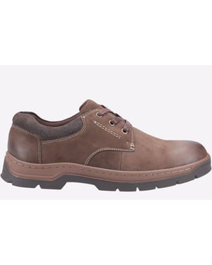 Cotswold Thickwood Nubuckleren Heren Bruine Veterschoenen