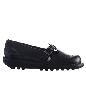 Kickers Kick Lo T W Core Zwarte Kinderschoenen