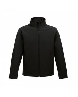 Regatta - Heren Ablaze Printable Softshell Jas (Zwart/Zwart)
