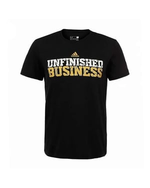 Adidas Onvoltooid Bussiness Heren Zwart T-Shirt