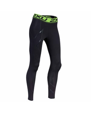 2XU Refresh Herstel Compressie Dames Zwart/Groen Panty