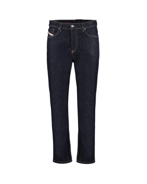 Diesel D-Fining taps toelopende donkerblauwe denimjeans