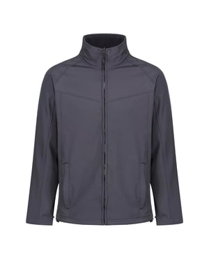 Regatta Professioneel Heren Uproar Softshell Windbestendig Fleece-jack (Afdichting Grijs)