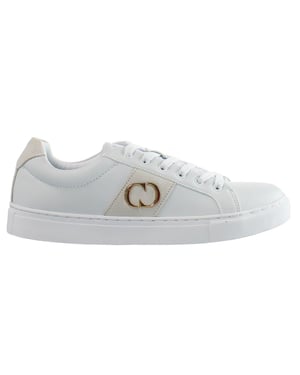 Criminal Damage Drift Heren Wit Trainers