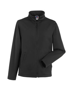 Russell Heren Slimme Softshell-jas (Zwart)