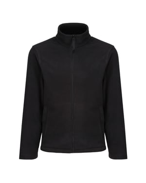 Regatta - Heren Plain Micro Fleece Full Zip Vest (Lite Laag) (Zwart)