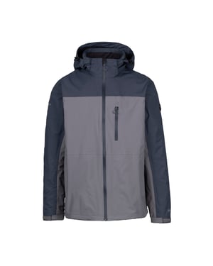 Trespass Heren Curbridge TP75 Waterdichte Jas (Stormgrijs)