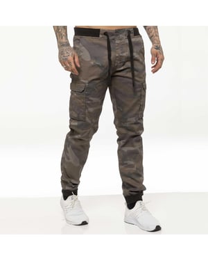 Heren Military Combat Jogger Broek| Enzo Designer Menswear