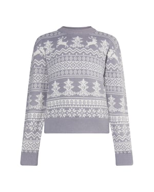 Mo Jumper jongens (kinderen) grijs wit