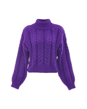 Mymo Jumper Dames paars