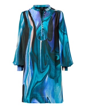 Dhalia Print Jurk Multi