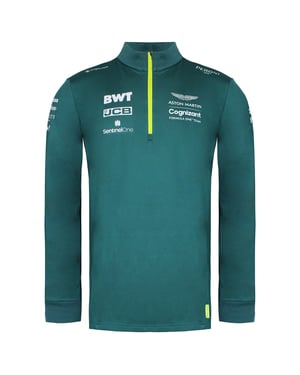 Aston Martin Cognizant F1 Official Team Heren Groen Midlayer Top