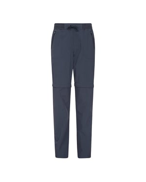 Mountain Warehouse Dames/Dames Explorer afritsbare wandelbroek (Marine)