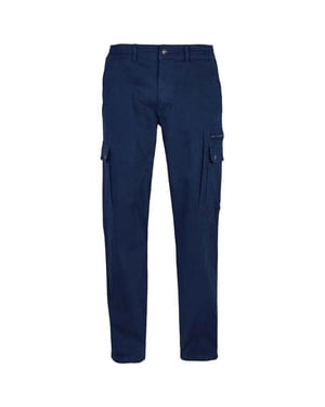 SOLS Heren Docker Stretch Cargo Broek (Marine)
