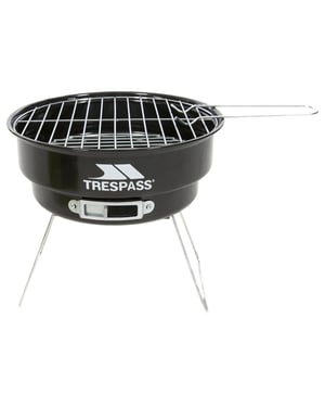 Trespass Barby Barbecue/BBQ-set (Zwart)