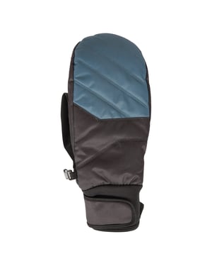 Mountain Warehouse Heren Arctic Edge Waterdichte Skihandschoenen (Zwart/Blauw)