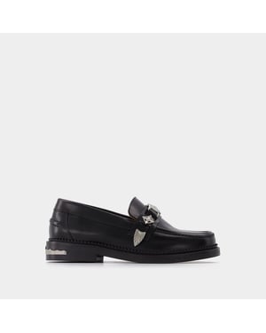 Aj1041 Loafers - Toga Pulla - Polido - Zwart