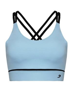 BoxRaw Valerie Dames Baby Blauw Sportbeha
