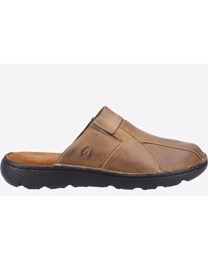 Hush Puppies Carson Muiltje Leer Sandalen Heren