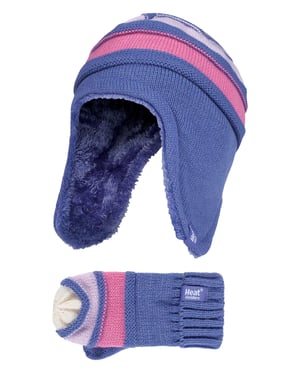 Heat Holders Thermische warme muts en wanten voor meisjes - LS1P10