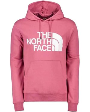 The North Face Standard Heren Hoodie in Rood Violet