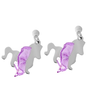 Orphelia 'Celinia' Kinderen 925 Sterling Zilveren Oorbellen - Zilver ZO-7134