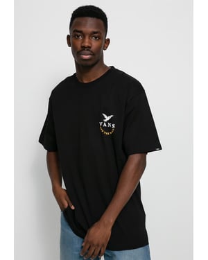 VANS OTHERSIDE SS T-shirt Zwart