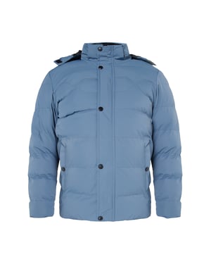 Mo Gewatteerd gewatteerd jack Heren spijkerbroek blauw