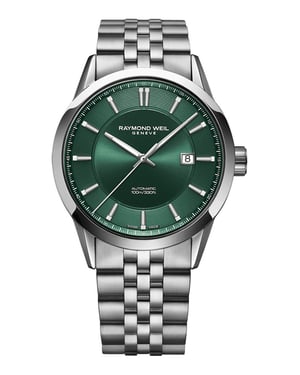 Raymond Weil Freelancer Heren Zilveren Horloge 2731-ST-52001