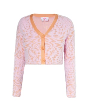 Mymo Vest Dames roze oranje