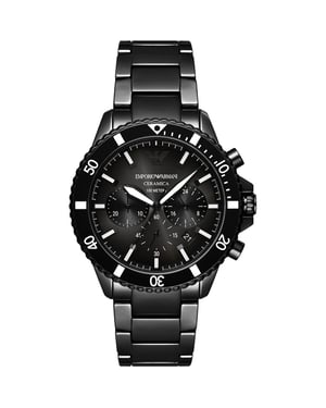 Emporio Armani Diver Heren Horloge Zwart AR70010