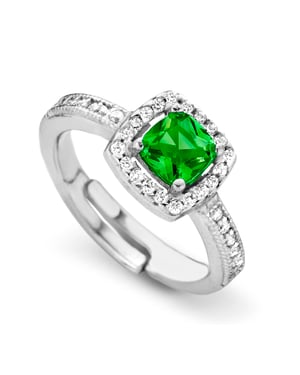 Orphelia Dames 925 Sterling Zilveren Ring - Zilver ZR-7199/GR